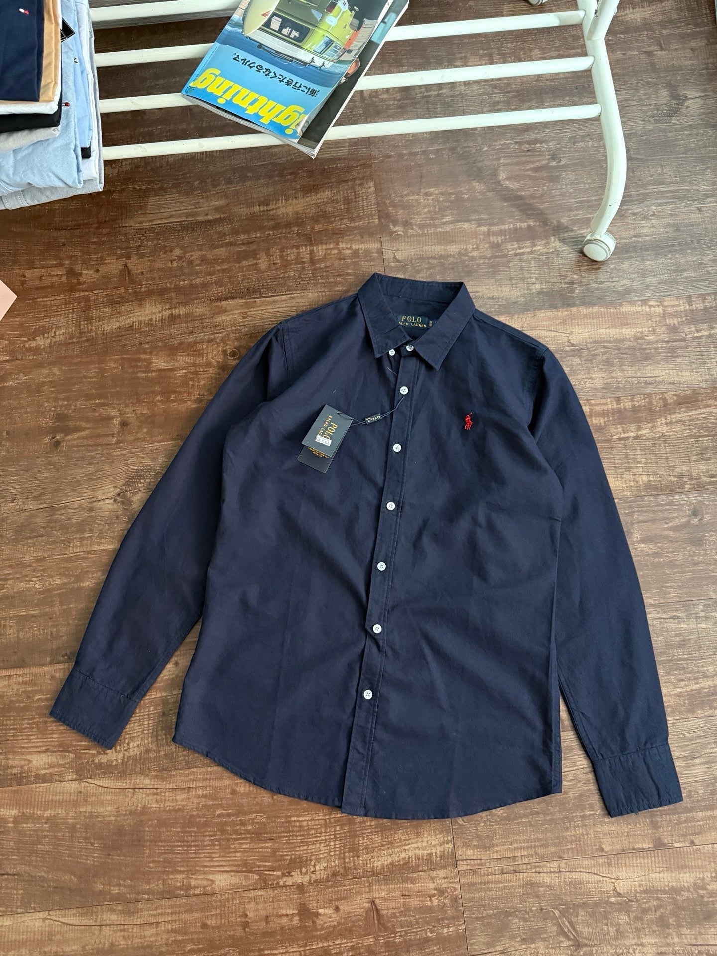 Ralph Lauren Oxford Long-Sleeve Shirt – 2025 Collection